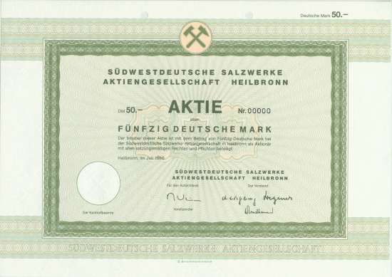 Südwestdeutsche Salzwerke AG 