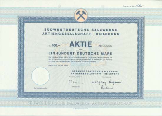 Südwestdeutsche Salzwerke AG 
