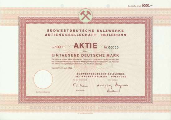 Südwestdeutsche Salzwerke AG 