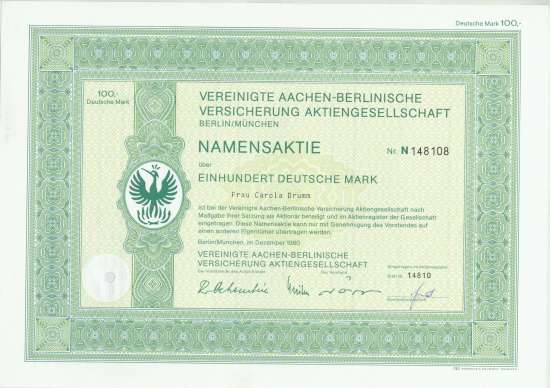 Vereinigte Aachen-Berlinische Versicherung AG