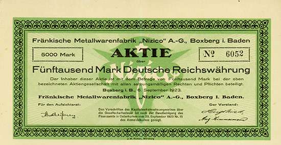 Fränkische Metallwarenfabrik 