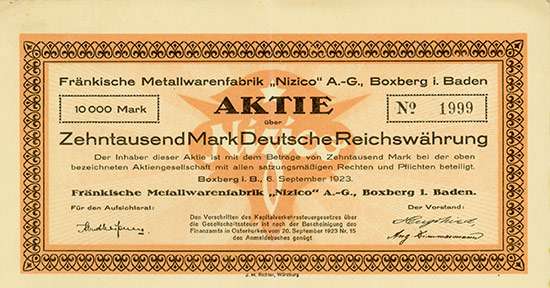Fränkische Metallwarenfabrik 