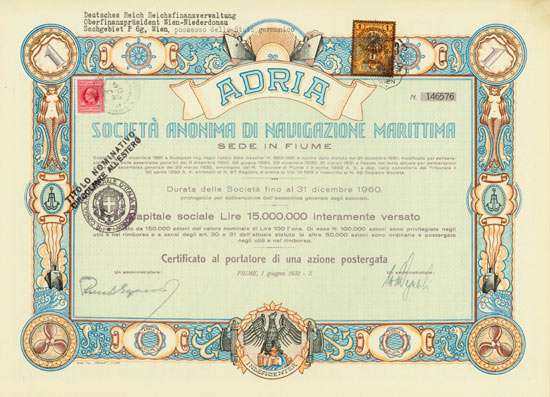 Adria Societa Anonima di Navigazione Marittima