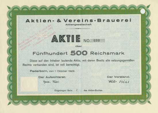 Aktien- & Vereins-Brauerei AG