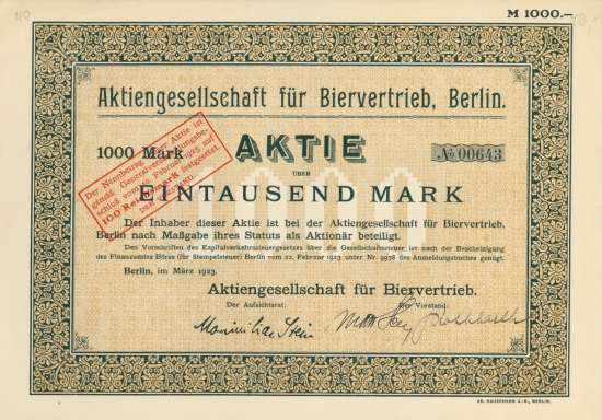 Aktiengesellschaft für Biervertrieb