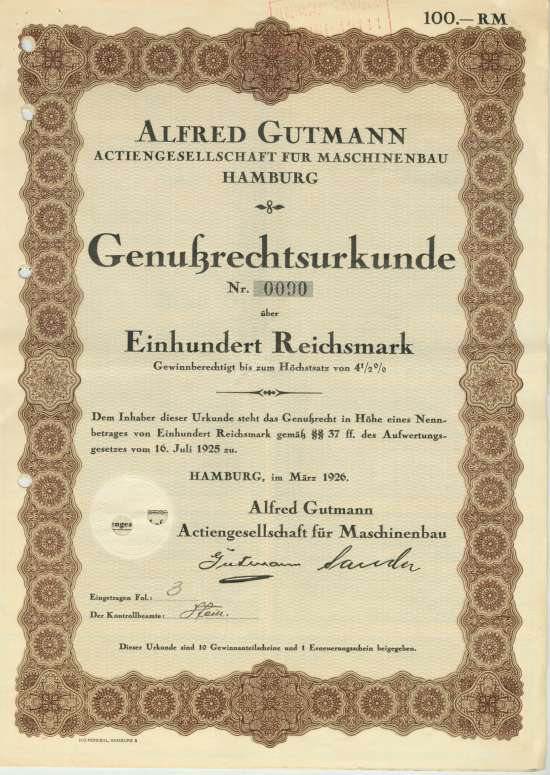 Alfred Gutmann AG für Maschinenbau