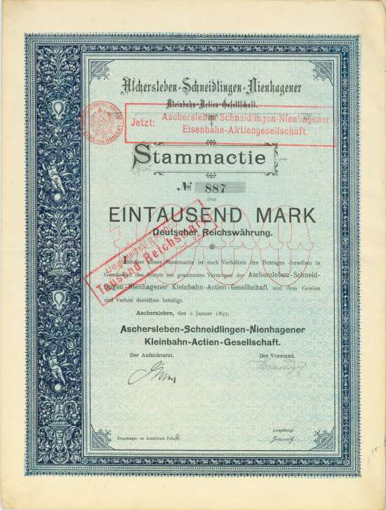 Aschersleben-Schneidlingen-Nienhagener Kleinbahn-AG