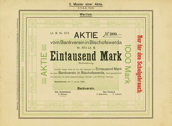 Bankverein in Bischofswerda