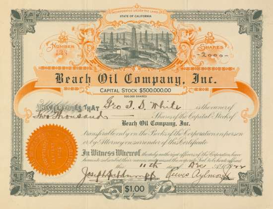 Beach Oil Company, Inc.