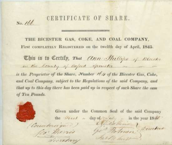 Bicester Gas, Coke and Coal Company