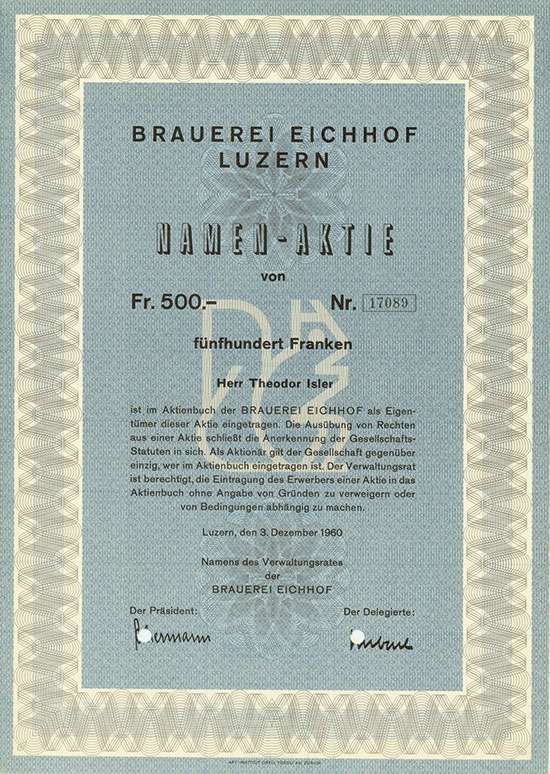 Brauerei Eichhof