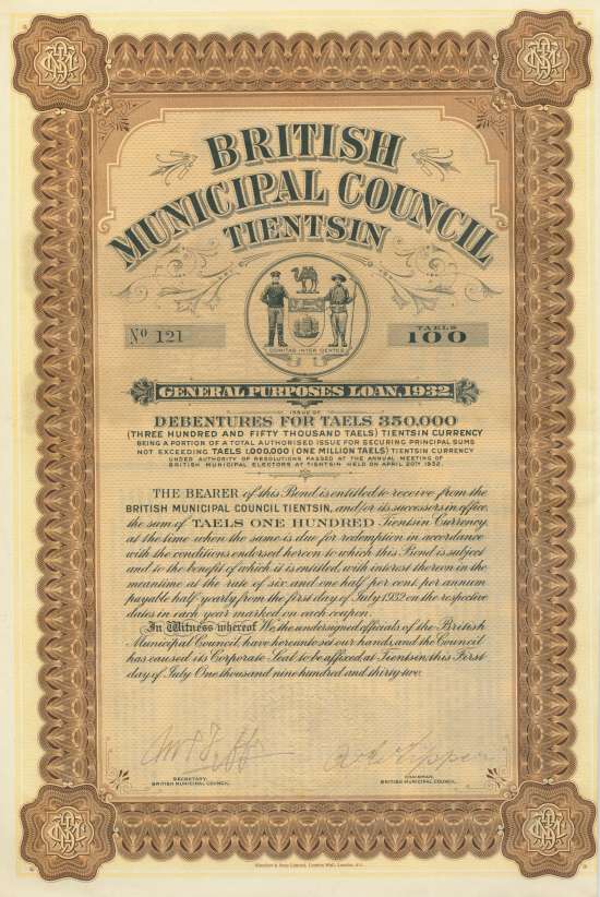 British Municipal Council Tientsin