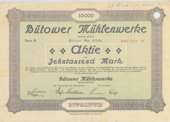 Bütower Mühlenwerke AG