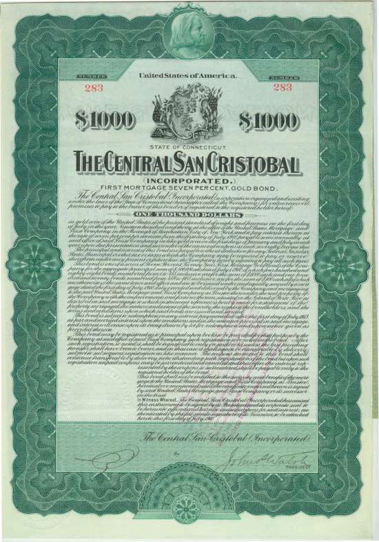 Central San Cristóbal (Incorporated)