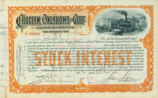 Choctaw, Oklahoma and Gulf Railroad Company