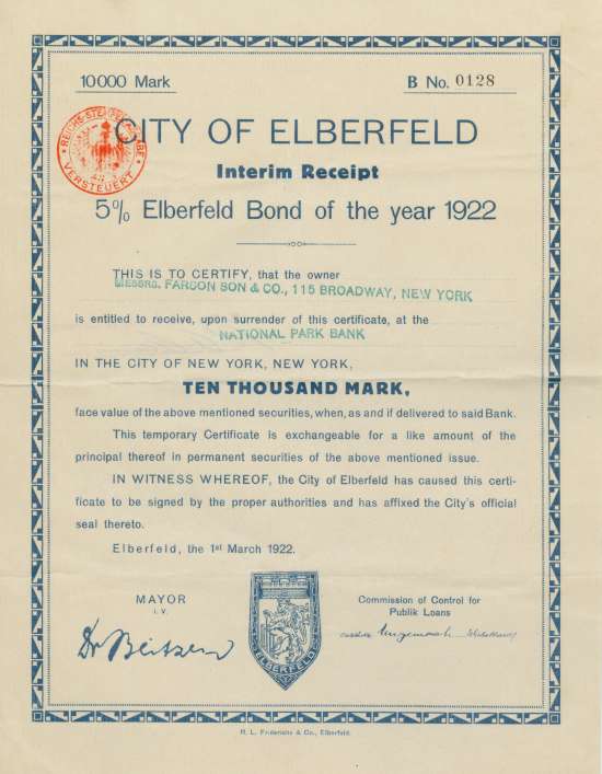 City of Elberfeld
