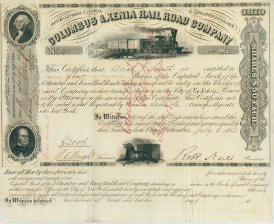 Columbus & Xenia Rail Road Company