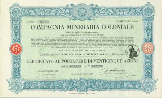 Compagnia Mineraria Coloniale