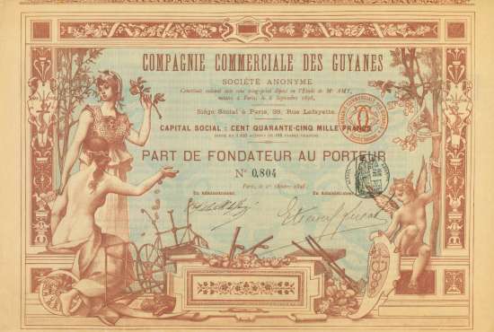 Compagnie Commerciale des Guyanes Société Anonyme
