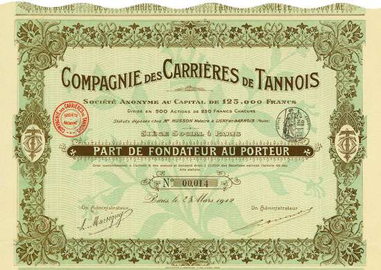 Compagnie des Carrières de Tannois