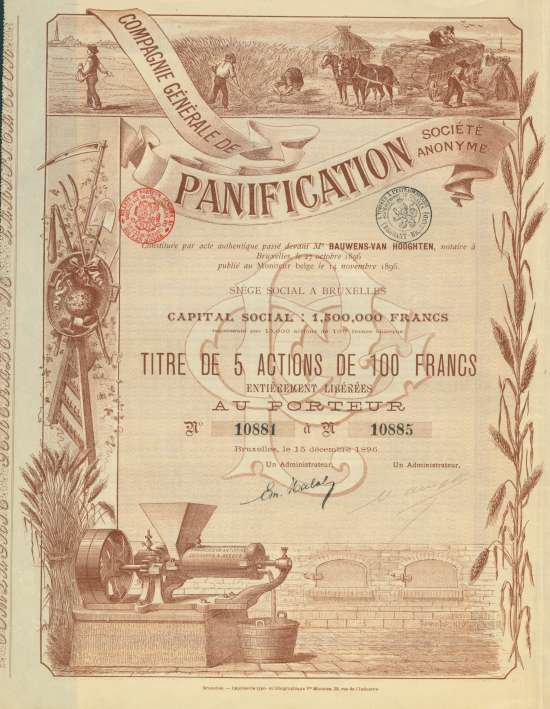 Compagnie Générale de Panification Société Anonyme