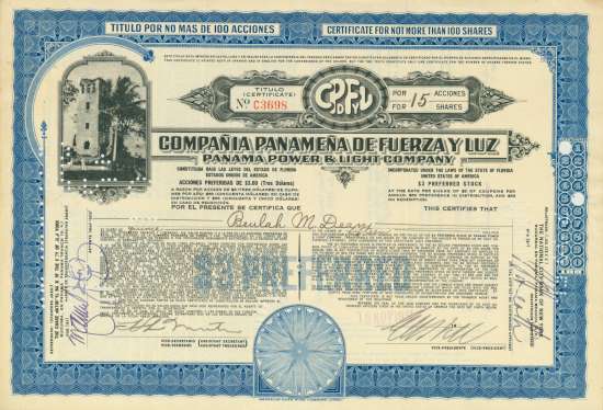 Compañía Panameña de Fuerza y Luz / Panama Power & Light Company