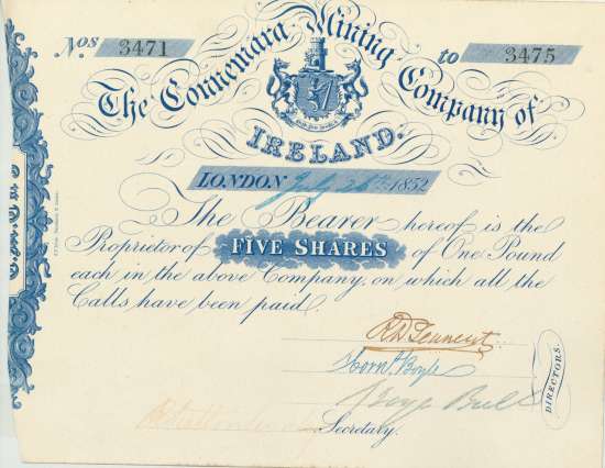 Connemara Mining Company of Ireland