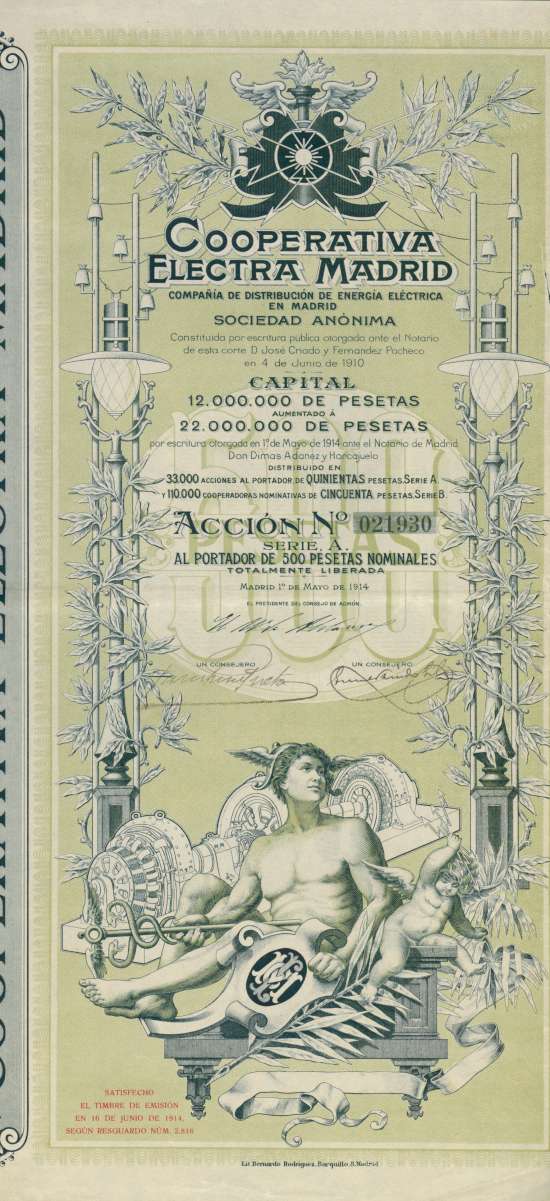 Cooperativa Electra Madrid Sociedad Anónima