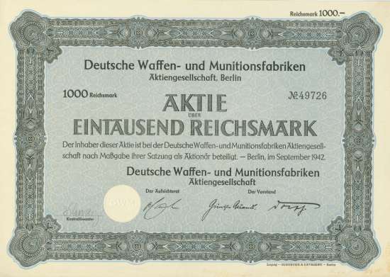 Deutsche Waffen- und Munitionsfabriken AG