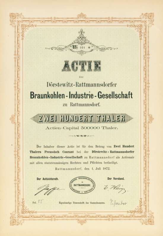 Dörstewitz-Rattmannsdorfer Braunkohlen-Industrie-Gesellschaft