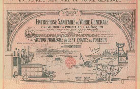 Entreprise Sanitaire de Voirie Générale et de Voirtures & Poubelles Hygiéniques