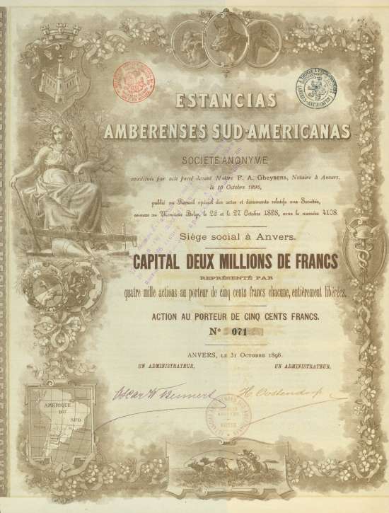 Estancias Amberenses Sud-Americanas Société Anonyme