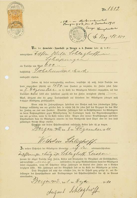 Gemeinde-Sparkasse zu Bergen a. d. Dumme