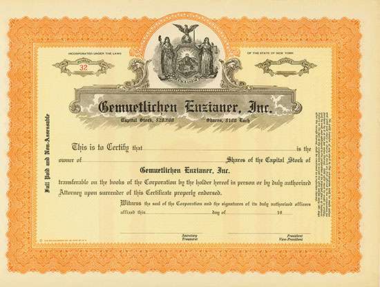 Gemuetlichen Enzianer, Inc.