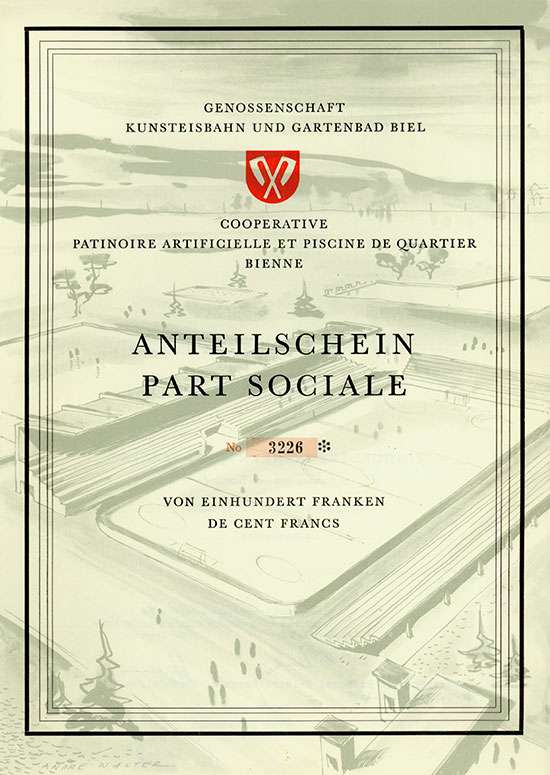 Genossenschaft Kunsteisbahn und Gartenbad Biel / Cooperative Patinoire Artificielle et Piscine de Quartier Bienne
