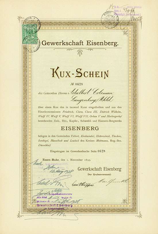 Gewerkschaft Eisenberg
