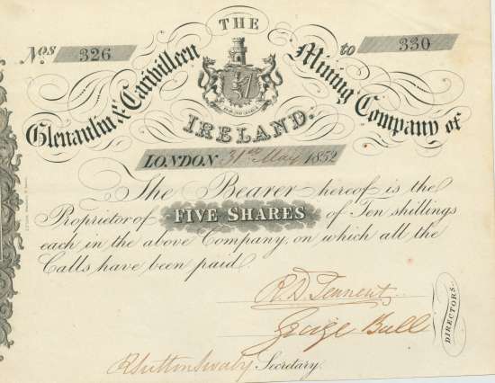 Glenaulin & Carivilleen Mining Company of Ireland