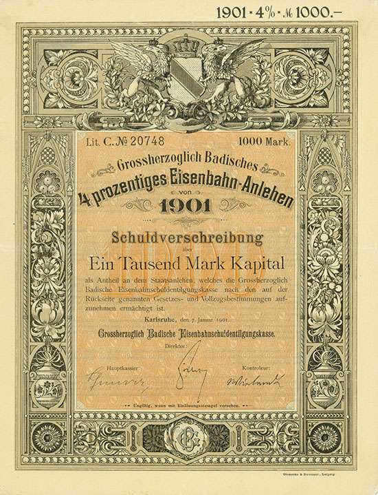 Grossherzoglich Badische Eisenbahnschuldentilgungskasse