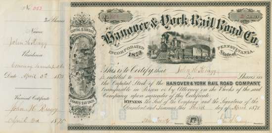Hanover & York Rail Road Co.