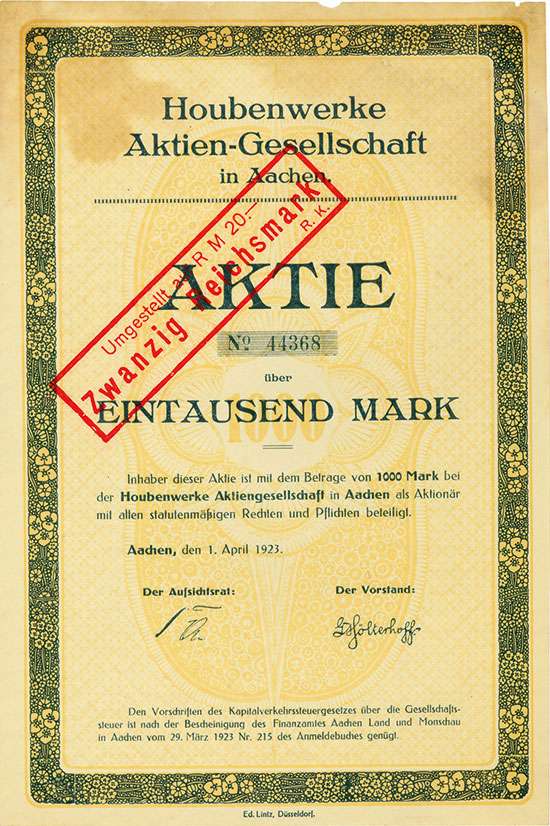 Houbenwerke AG