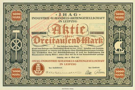 IHAG Industrie- u. Handels-AG