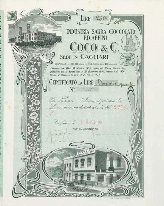 Industria Sarda Cioccolato ed Affini COCO & C.