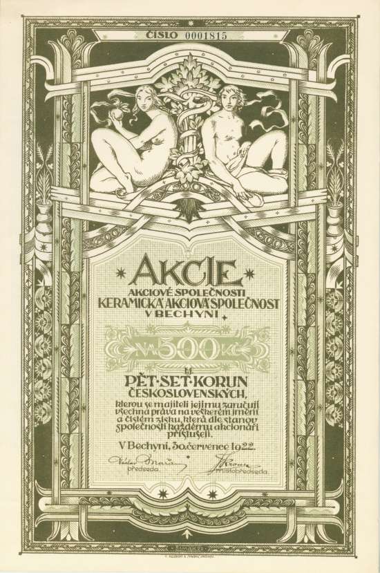Keramische AG Bechin / Akciova Spolecnost Keramicka Akciova Spolecnost v Bechyni