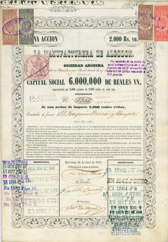 La Manufacturera de Algodon Sociedad Anónima