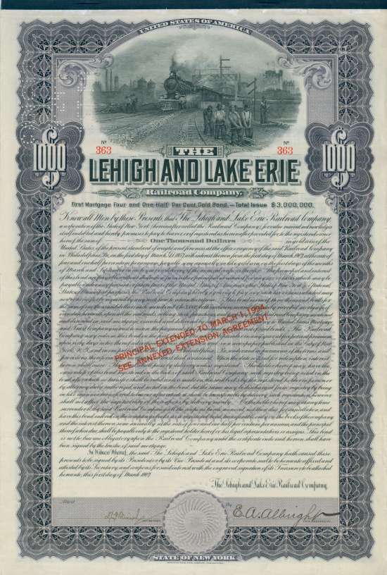Lehigh and Lake Erie Railroad Company