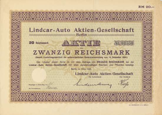 Lindcar-Auto AG