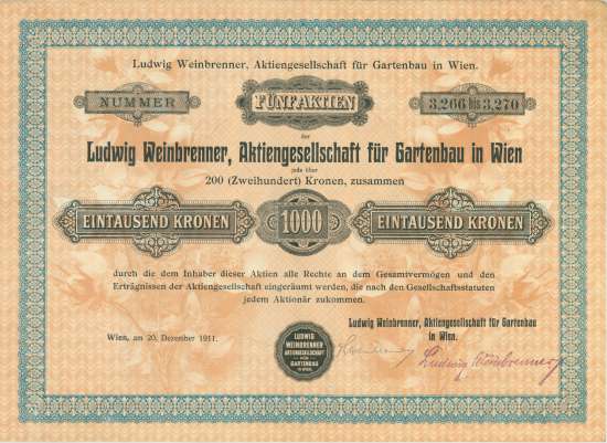 Ludwig Weinbrenner AG für Gartenbau