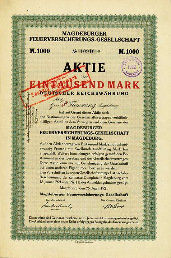 Magdeburger Feuerversicherungs-Gesellschaft