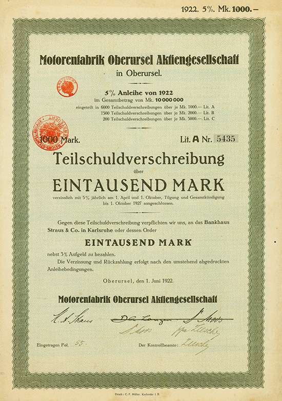 Motorenfabrik Oberursel AG