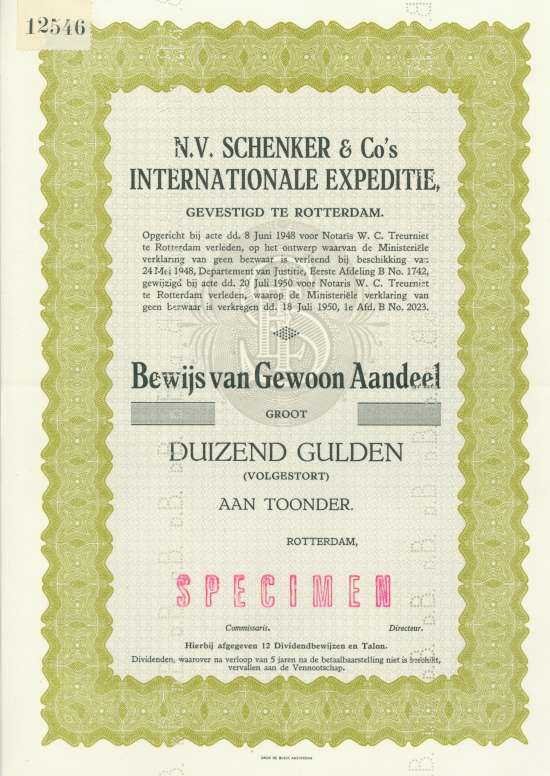 N.V. Schenker & Co's Internationale Expeditie